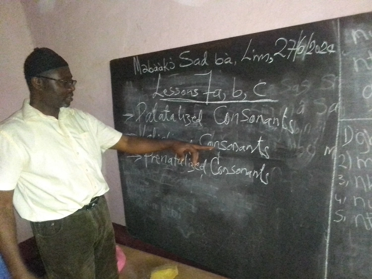 Liyong in Mbouda for backstoppinga